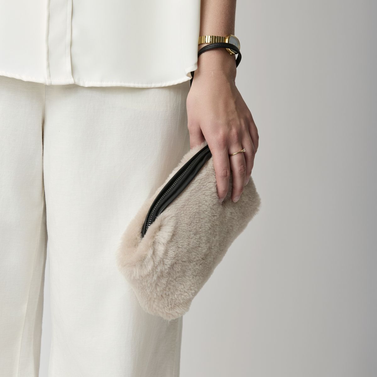 Nelly Clutch | Neuseeland | Lammwolle Taschen | Lammfellhaus.at