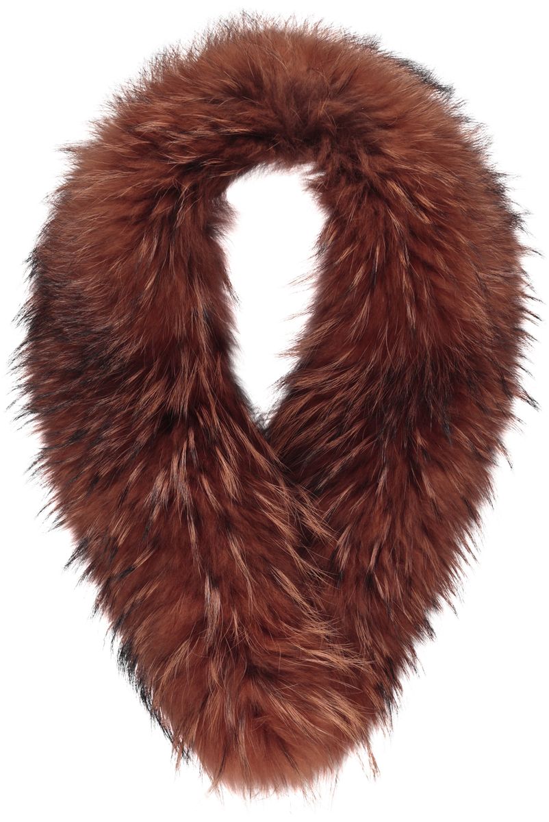 Klara de Luxe Kragen | Waschbär Modeaccessoire | Lammfellhaus.at