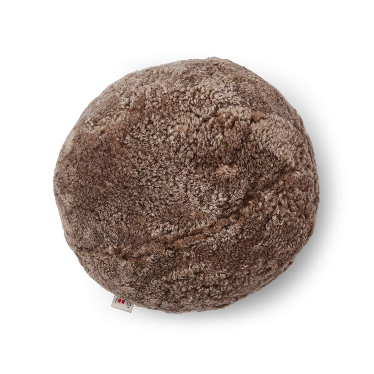 Angelite Kissenball | Kurzhaar | Neuseeland | D25/30/35 cm Fellkissen | Lammfellhaus.at