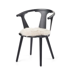 Lammfell Stuhlkissen Premium | Langhaar | Neuseeland | D38 cm