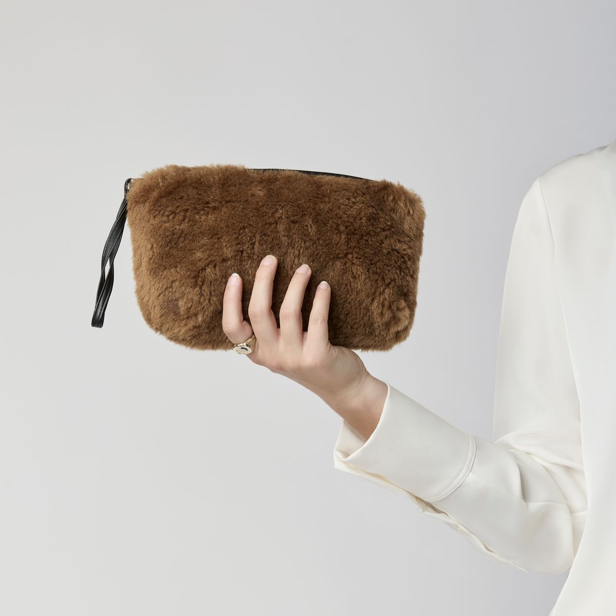 Nelly Clutch | Neuseeland | Lammwolle Taschen | Lammfellhaus.at