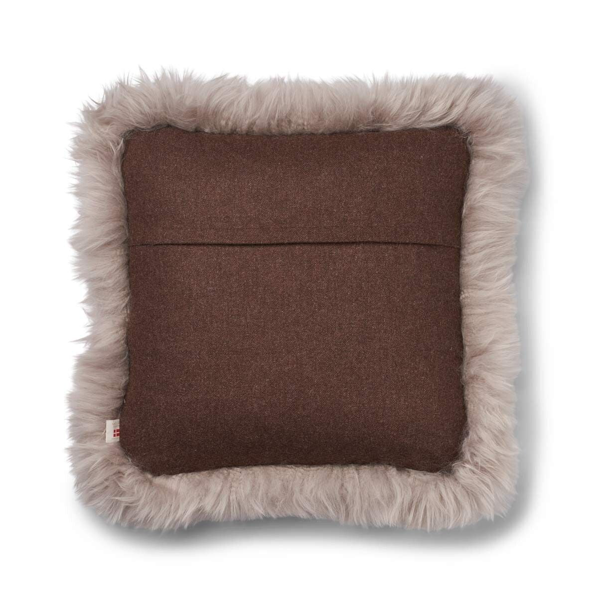 Wollkissen | 100% Wolle | Fellborte | 52x52 cm | 34x52 cm Fellkissen | Lammfellhaus.at