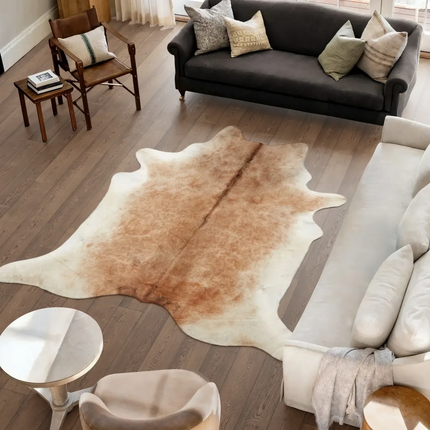 Unika Kuhfell | Graubeige | 3,7 qm