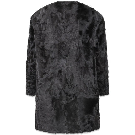 Brenda Jacke | Kalgan Lammfell Dunkelgrau