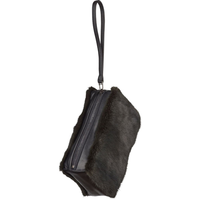 September Clutch | Nerz Moosgrün