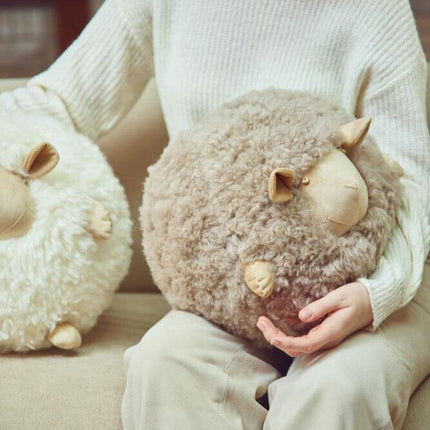Cute Sheep | Kurzhaar | Neuseeland | D26 cm Schwarz/Weiß