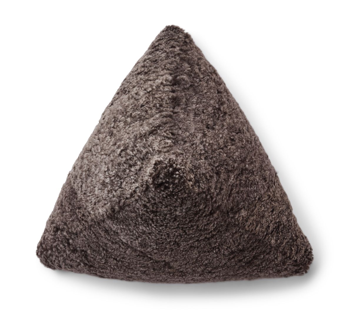 Hematite Lammfellkissen | Kurzhaar | Neuseeland | 35x35x35 cm Fellkissen | Lammfellhaus.at