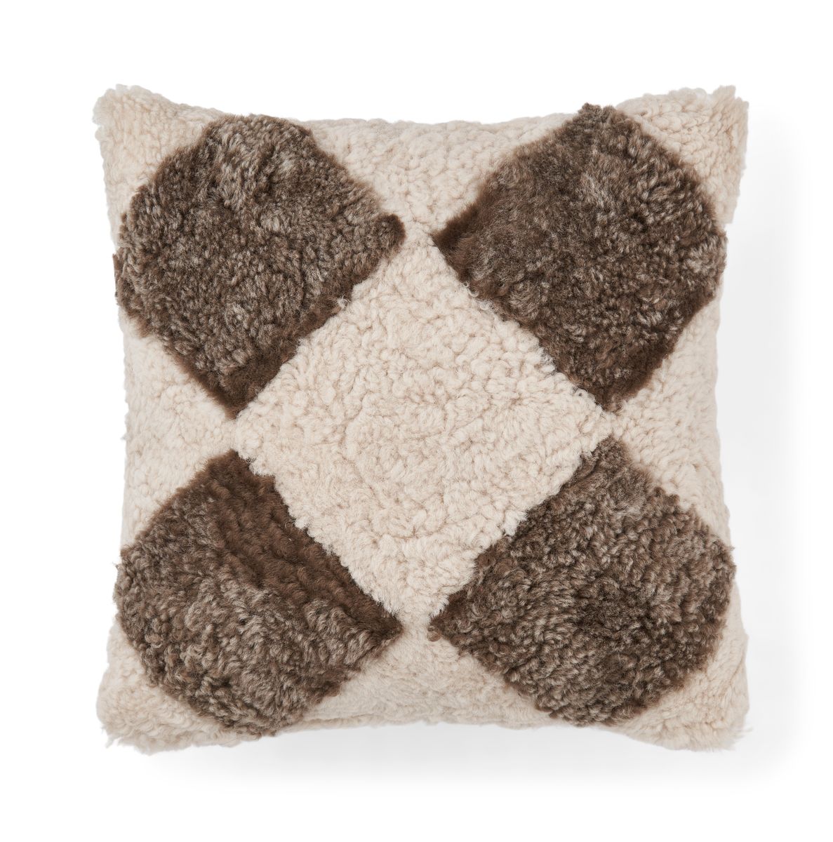 PATTERN COLLECTION | Fellkissen | Kurzhaar | Neuseeland | 40x40 cm Fellkissen | Lammfellhaus.at