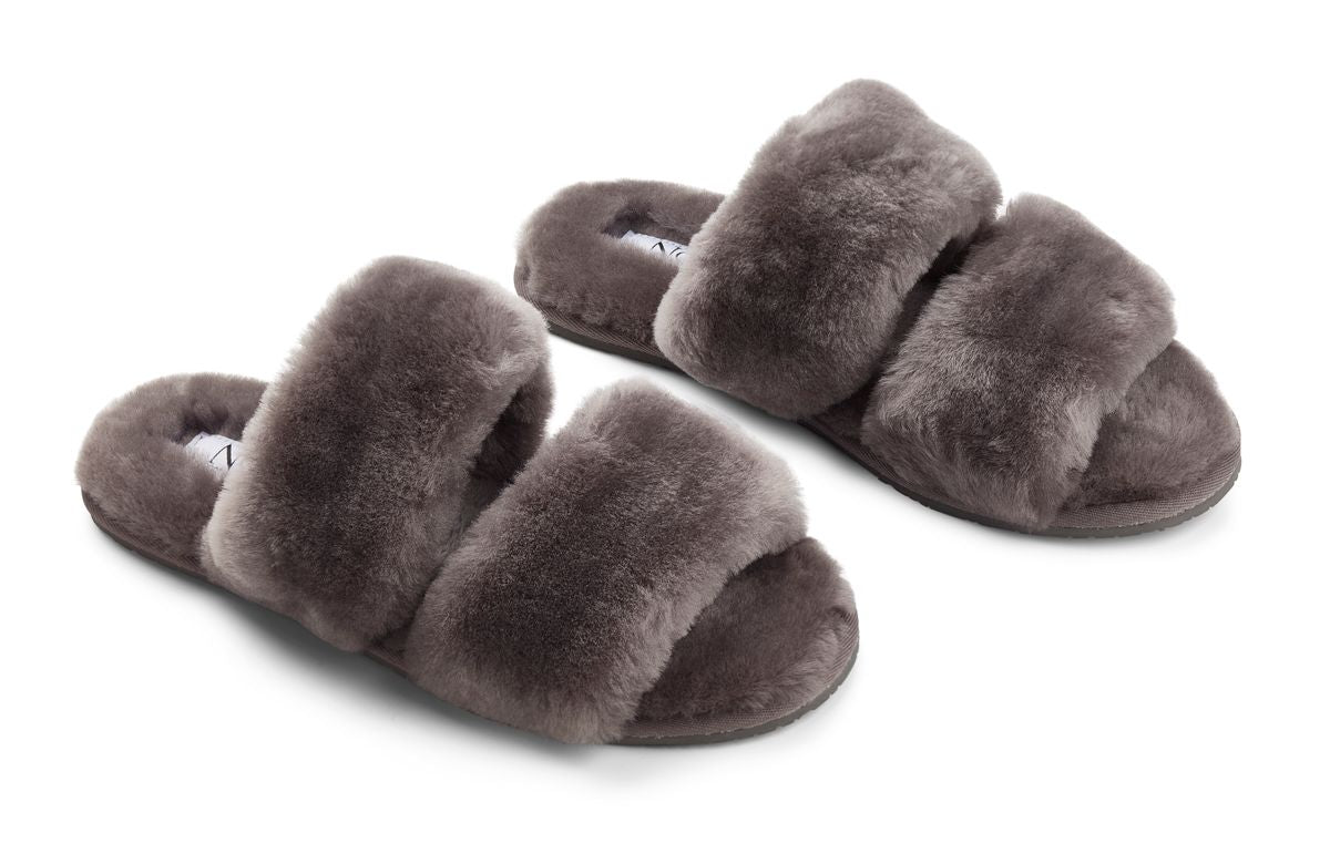 Lammfell Slippers | Neuseeland | Größe 35-42 Fellschuhe | Lammfellhaus.at