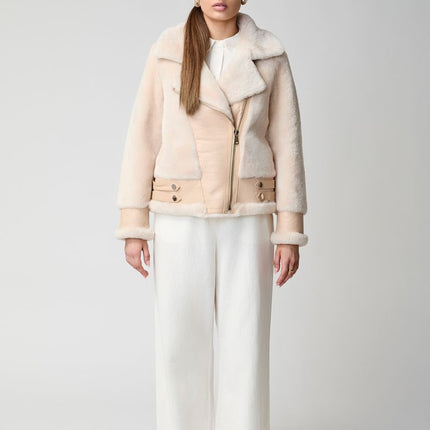 Annalon Jacke | Doubleface Beige