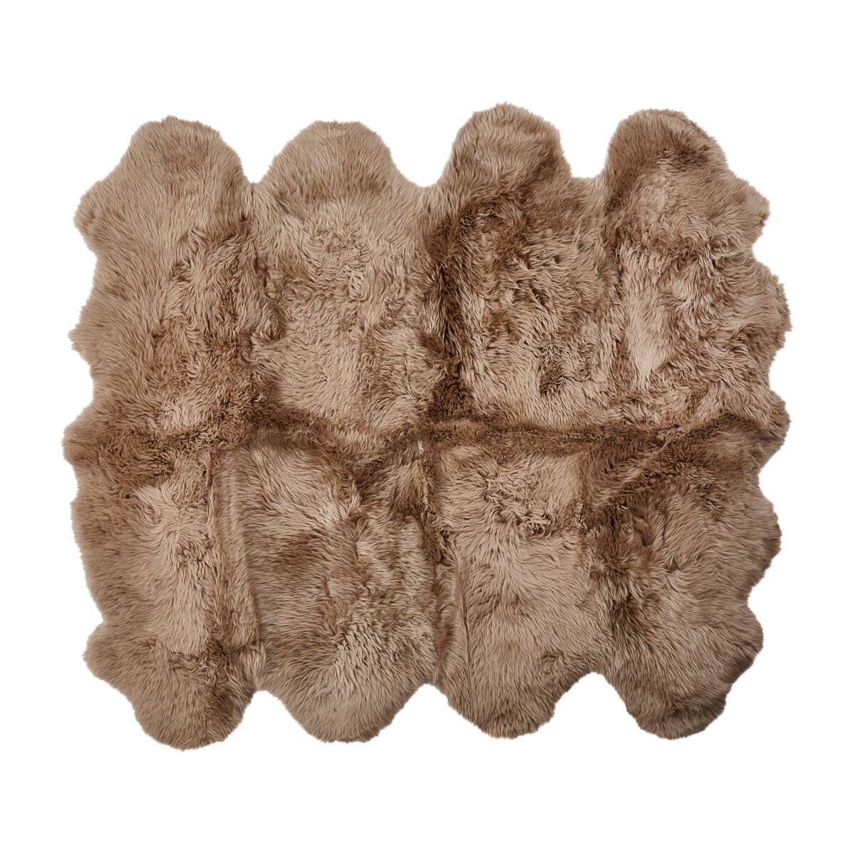Lammfell Teppich Premium | Langhaar | Neuseeland | 180x214 cm Lammfelle | Lammfellhaus.at