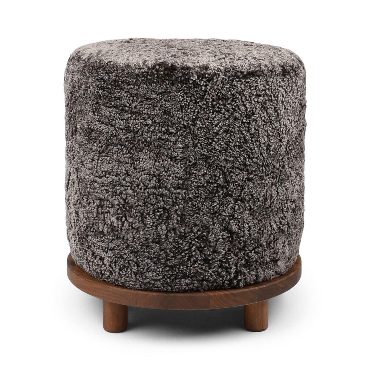 Simon Pouf | Kurzhaar | Neuseeland | D46x52 cm Poufs | Lammfellhaus.at