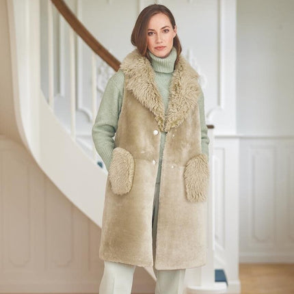 Dawn Weste | Doubleface Minze