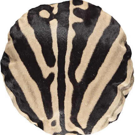 Zebrafellkissen | Südafrika | D45 cm | D62 cm