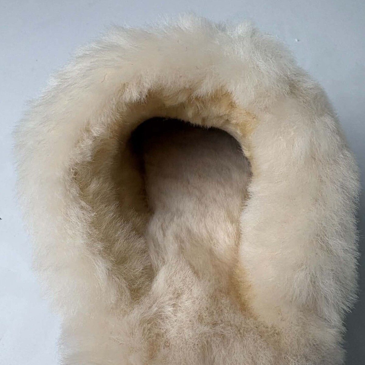 Nordic Curly Slippers | Lammfell Kastanie