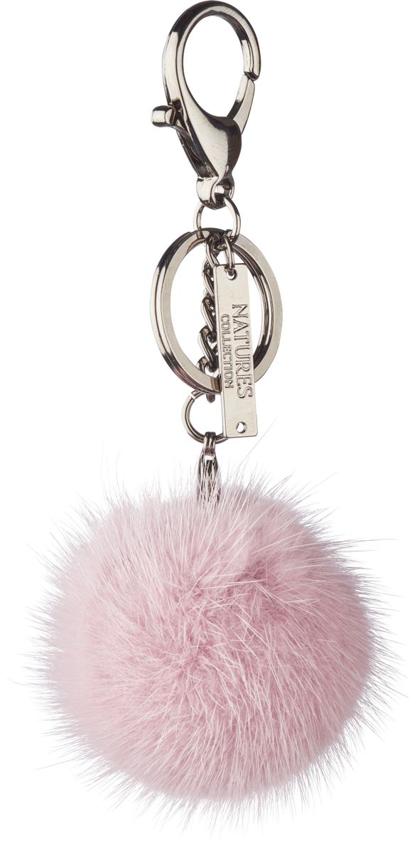 Pompon Schlüsselanhänger | Nerz Modeaccessoire | Lammfellhaus.at