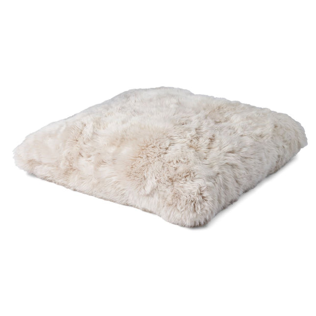 Lammfell Sitzsack | Langhaar | Neuseeland | Doppelseitig | 90x90 cm