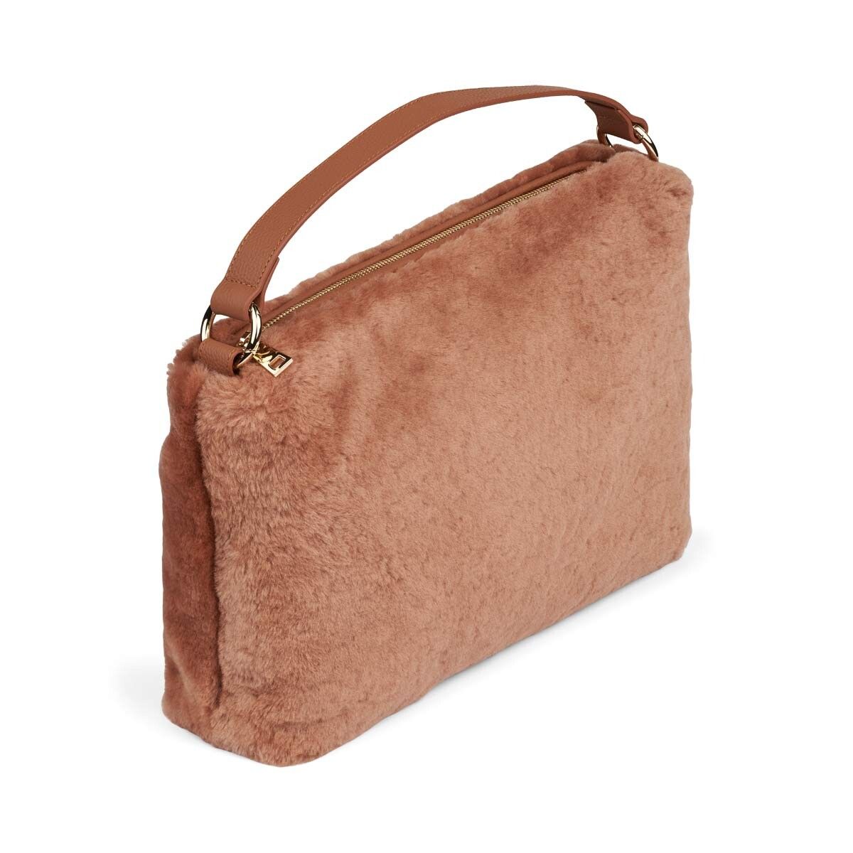 Olivia Maxi Tasche | Neuseeland Lammwolle Taschen | Lammfellhaus.at