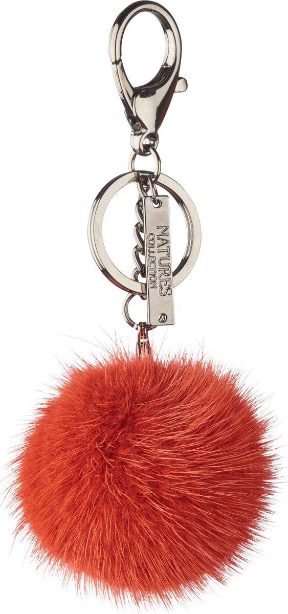 Pompon Schlüsselanhänger | Nerz Modeaccessoire | Lammfellhaus.at