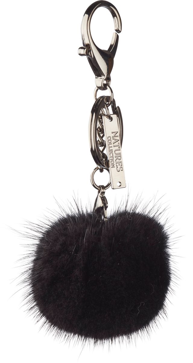 Pompon Schlüsselanhänger | Nerz Modeaccessoire | Lammfellhaus.at