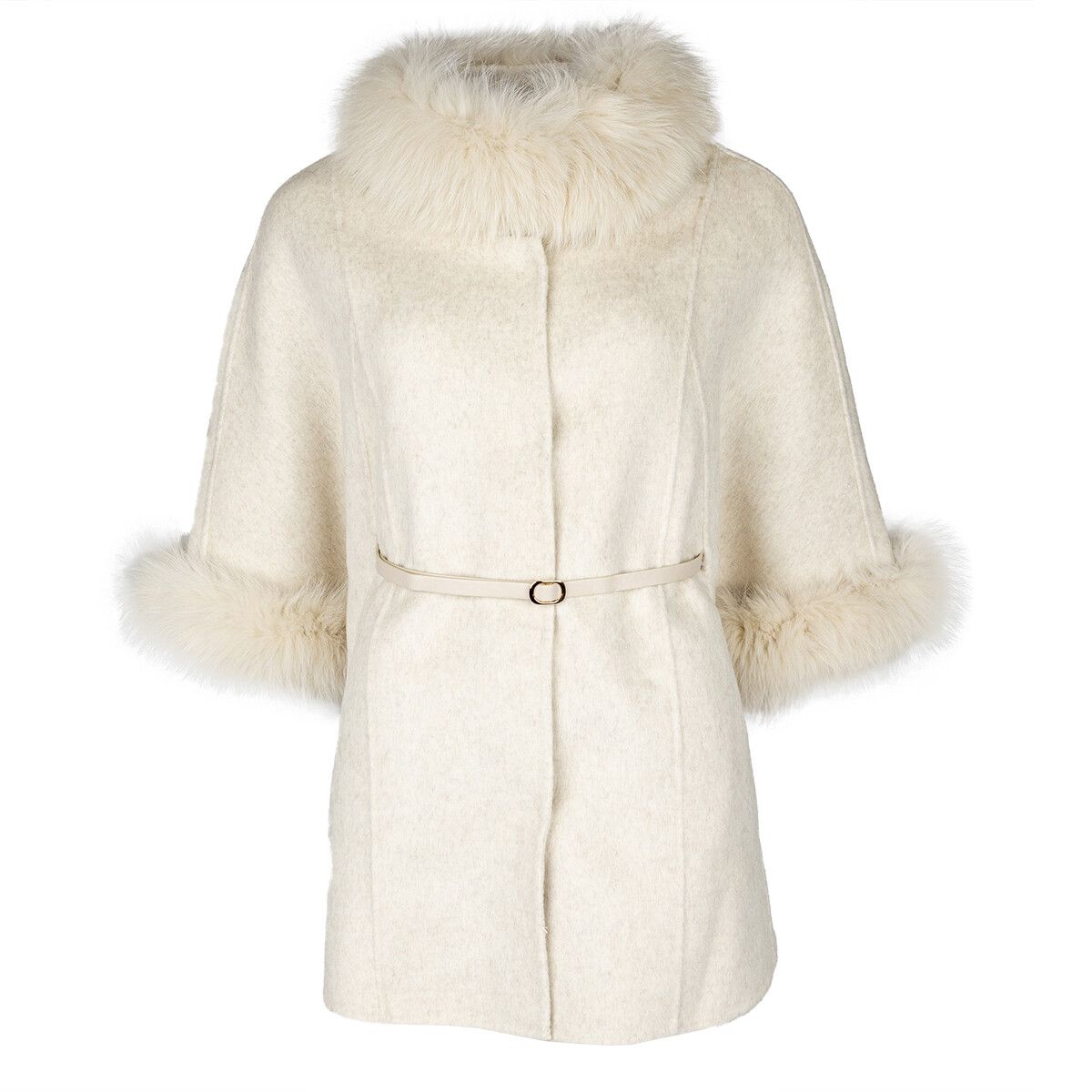 Lorraine Poncho | Wolle, Fuchs Ponchos | Lammfellhaus.at