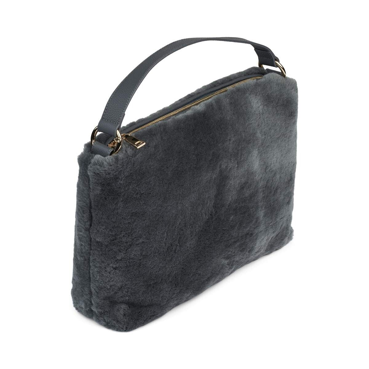 Olivia Maxi Tasche | Neuseeland Lammwolle Taschen | Lammfellhaus.at