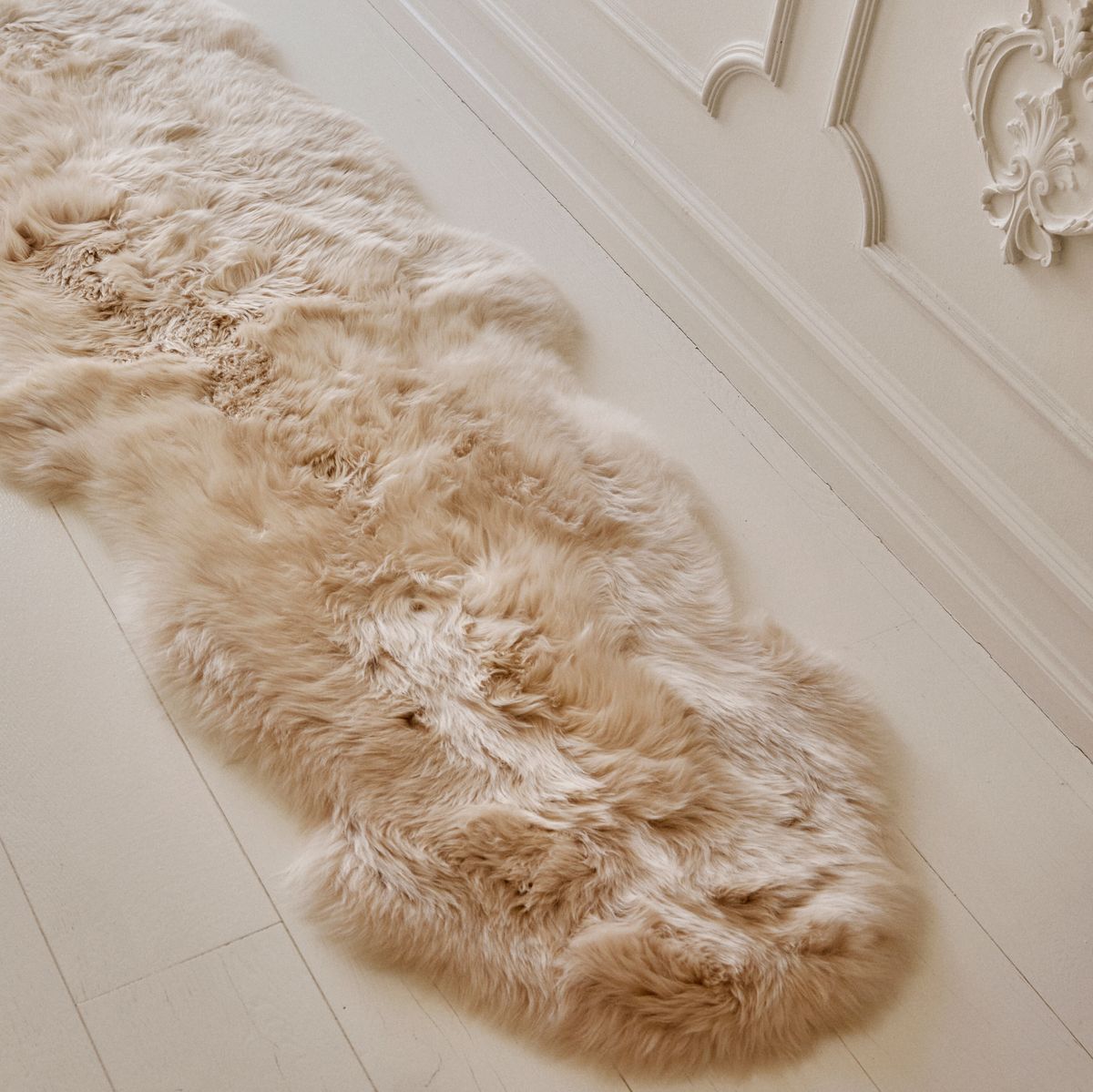 Lammfell Premium | Langhaar | Neuseeland | 180x60 cm Lammfelle | Lammfellhaus.at