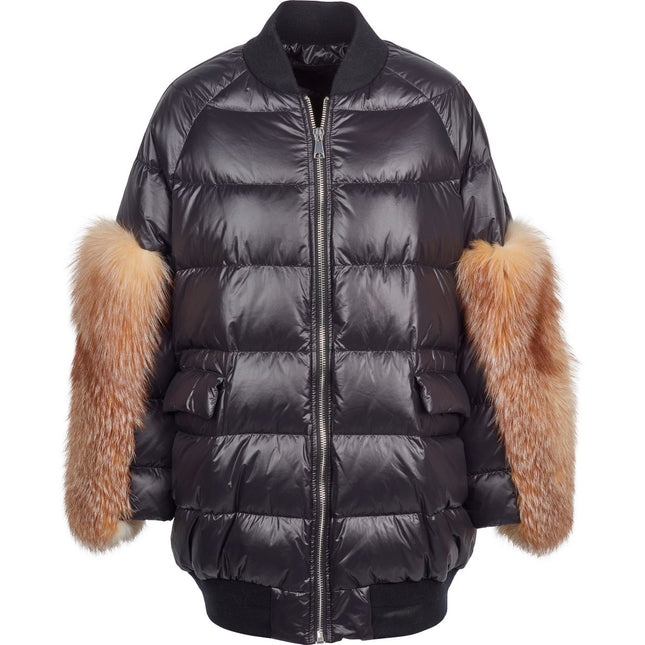 Kylie Jacke | Gänsedaunen, Fuchs