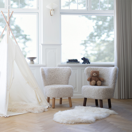 Emma Mini Loungsessel Anthrazit