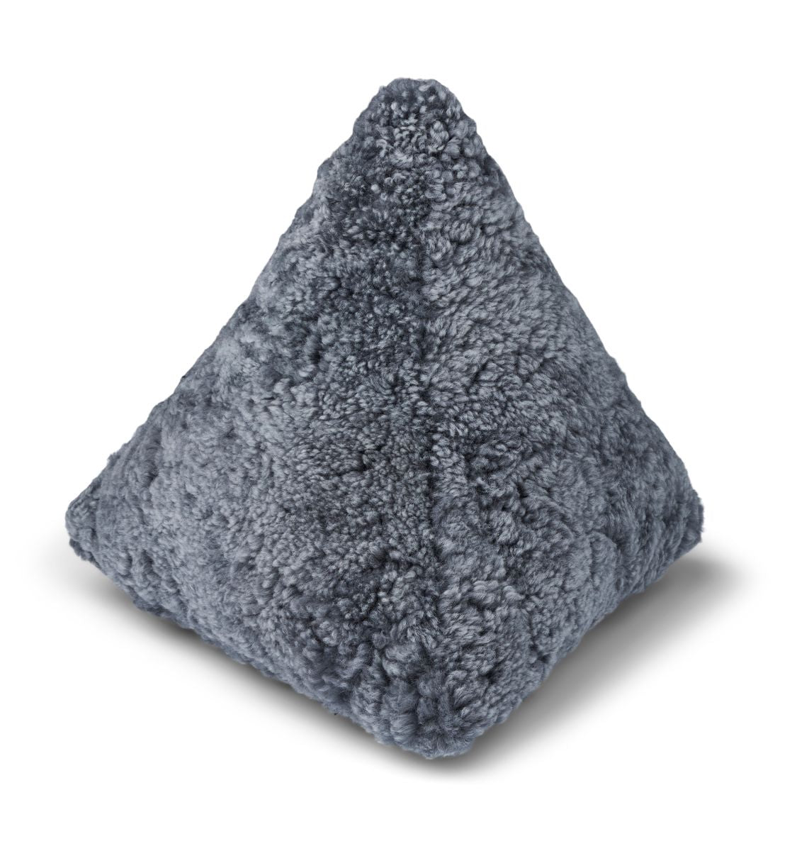 Hematite Lammfellkissen | Kurzhaar | Neuseeland | 35x35x35 cm Fellkissen | Lammfellhaus.at