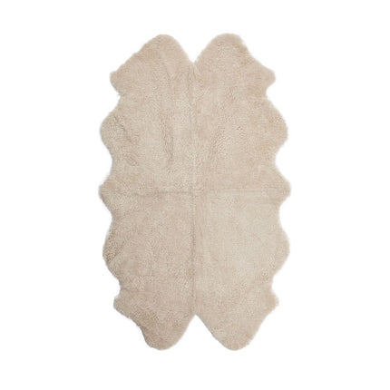 Lammfell Teppich | Kurzhaar | Neuseeland | 170x110 cm Beige