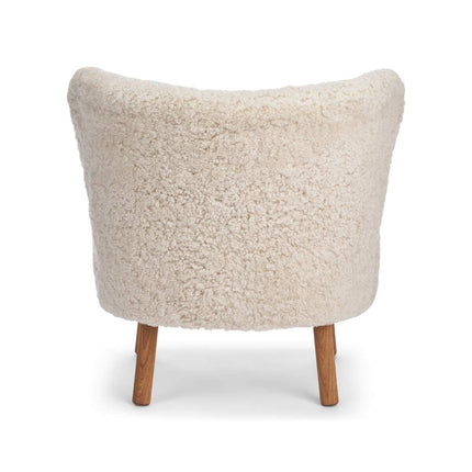 Emil Loungesessel | Lammfell Premium Beige