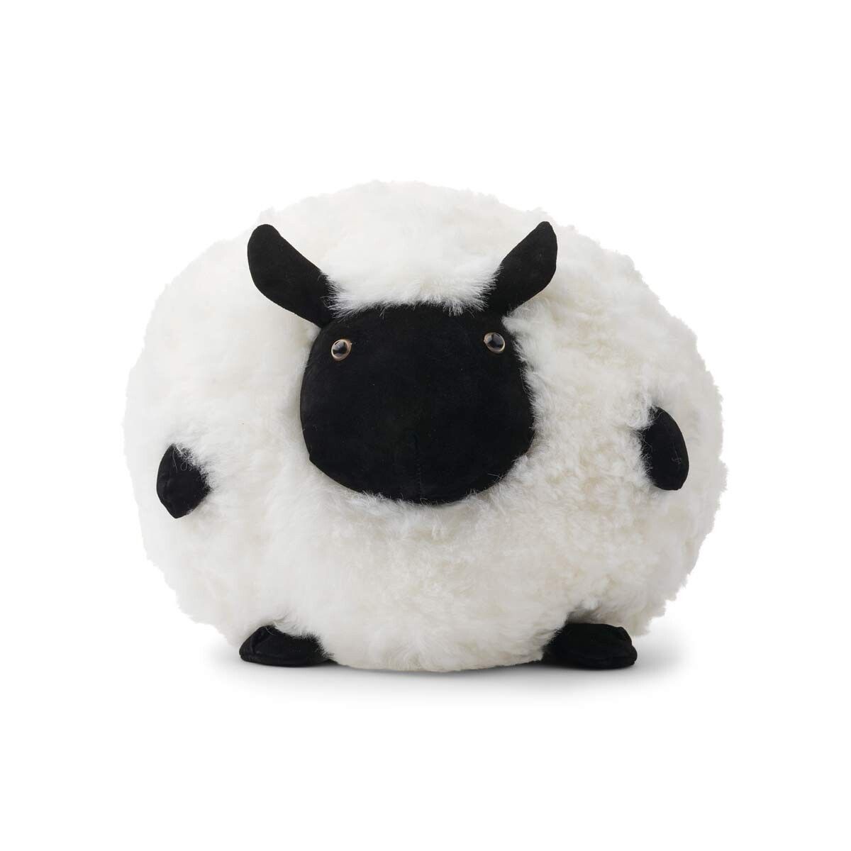 Cute Sheep | Kurzhaar | Neuseeland | D30 cm Schwarz/Weiß