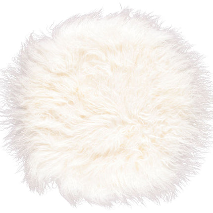 Lammfellkissen | Tibet | D38 cm | D45 cm | D62 cm Weiß