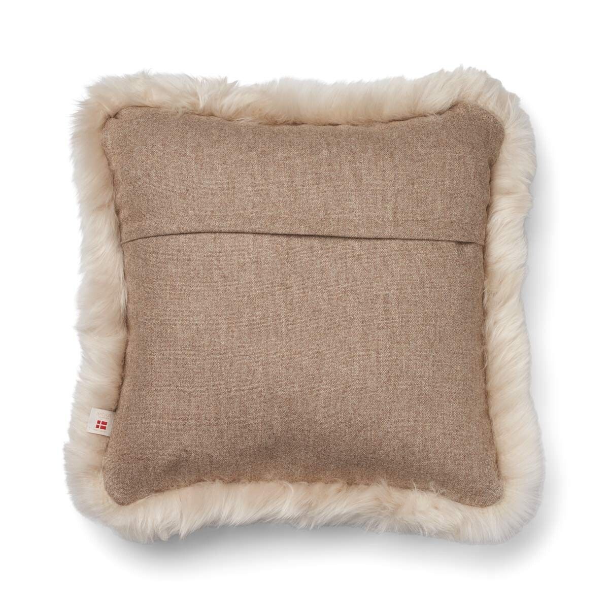 Wollkissen | 100% Wolle | Fellborte | 52x52 cm | 34x52 cm Fellkissen | Lammfellhaus.at