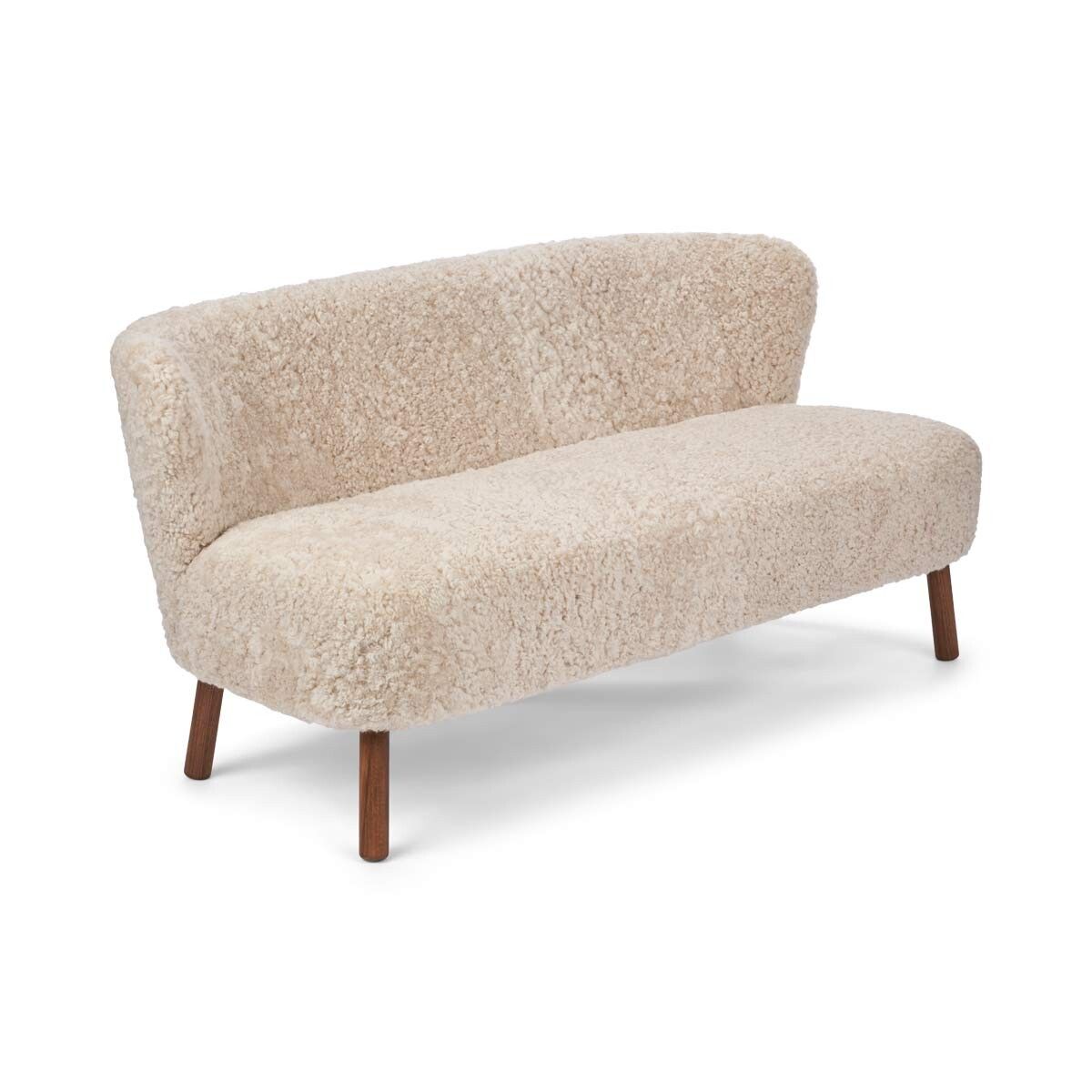 Emanuel 3-Sitzer Sofa | Dreisitzer | Design Möbel Perlweiß