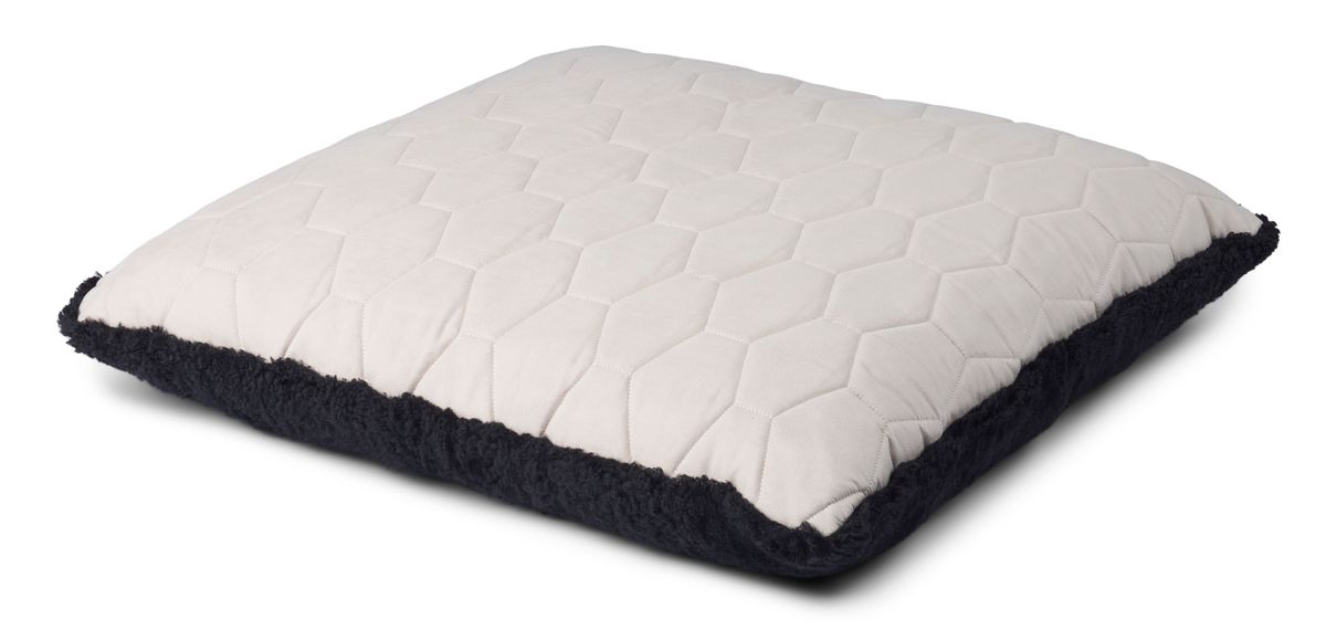 Lammfell Sitzsack | Kurzhaar | Neuseeland | Einseitig | 90x90 cm Fellkissen | Lammfellhaus.at