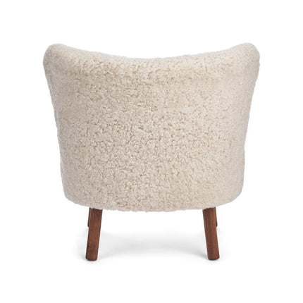 Emil Loungesessel | Lammfell Premium Beige