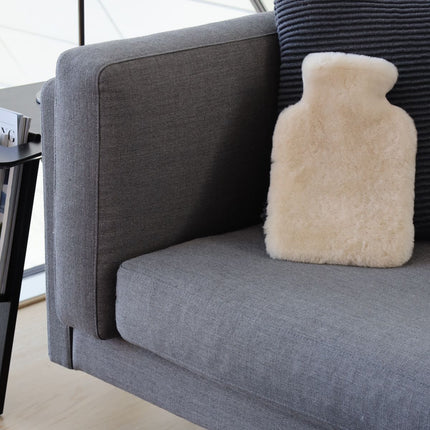 Mokassin Wärmflasche | Kurzhaar | Neuseeland | 32x22 cm Kastanie