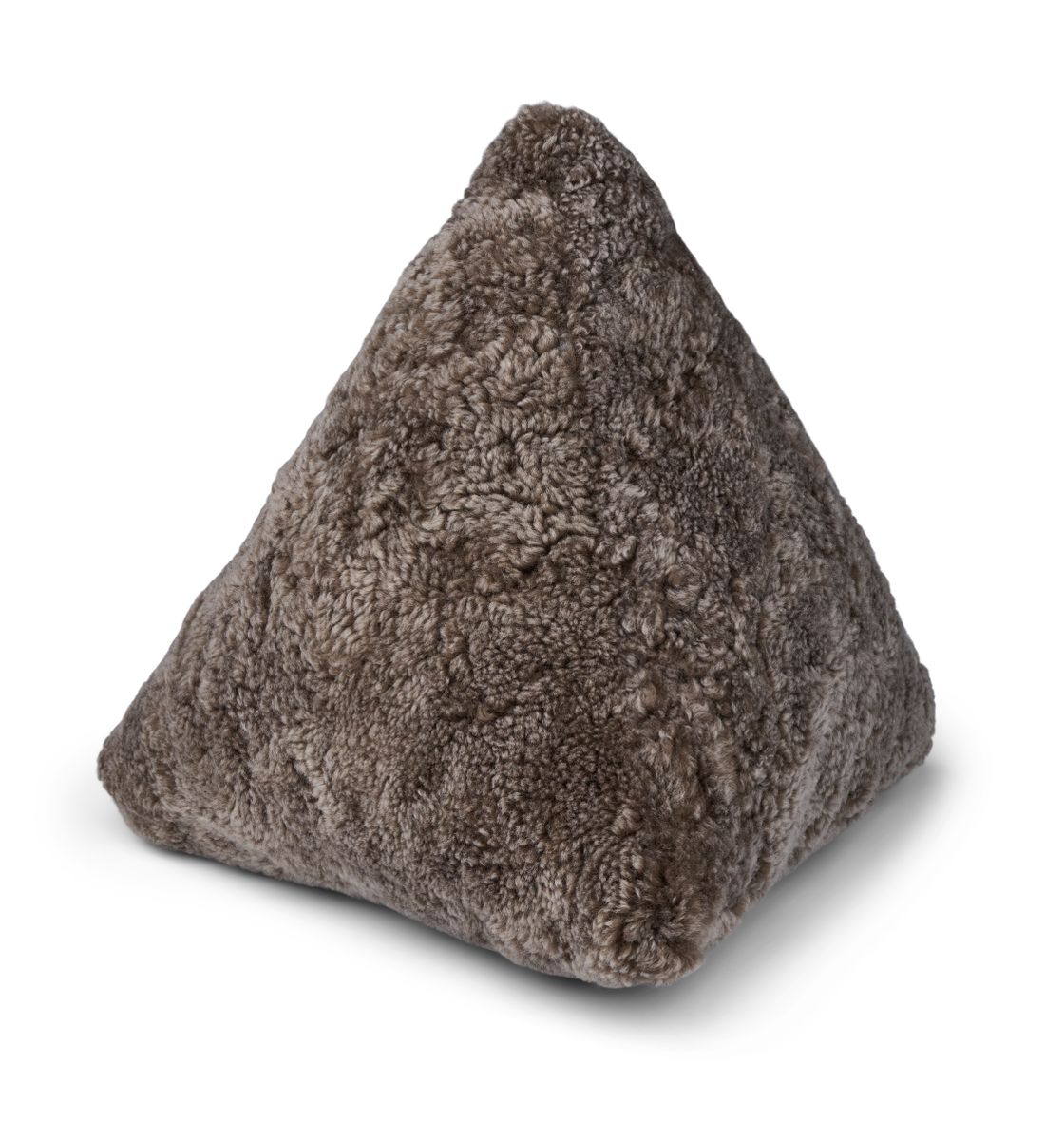 Hematite Lammfellkissen | Kurzhaar | Neuseeland | 35x35x35 cm Fellkissen | Lammfellhaus.at