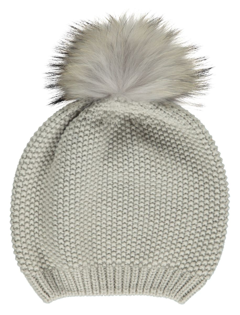 Stella Mütze | Wolle, Waschbär Modeaccessoire | Lammfellhaus.at