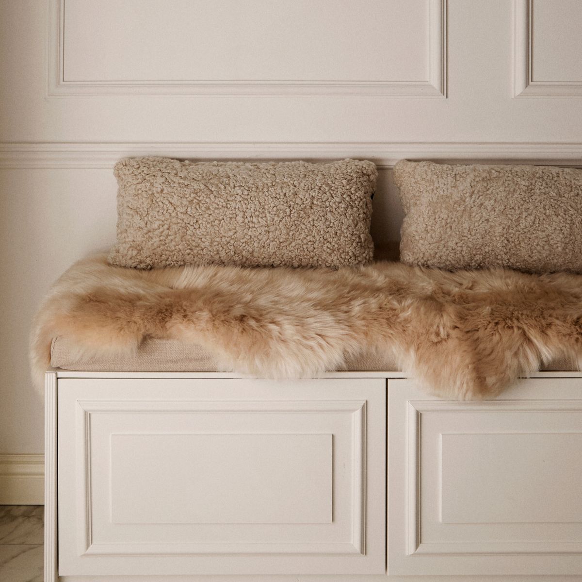 Lammfell Premium | Langhaar | Neuseeland | 180x60 cm Lammfelle | Lammfellhaus.at