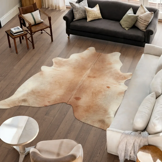 Unika Kuhfell | Graubeige | 3,7 qm
