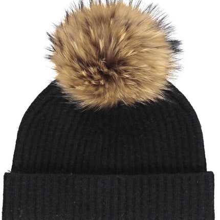 Mathilde Beanie | Wolle, Waschbär