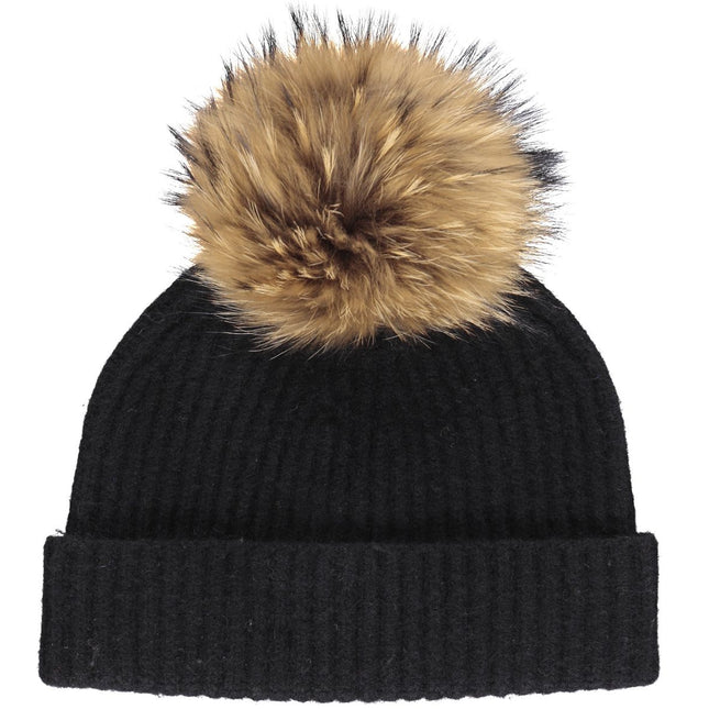 Mathilde Beanie | Wolle, Waschbär