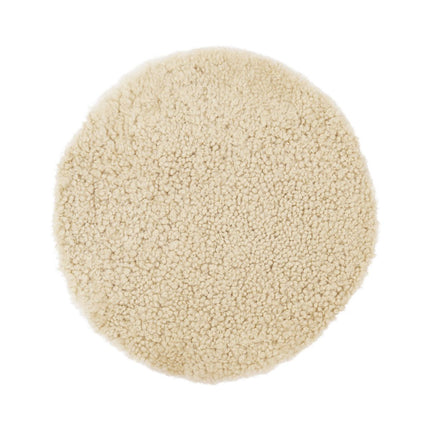 Stuhlauflage | Kurzhaar | Neuseeland | D34 cm Sitzkissen | Lammfellhaus.at