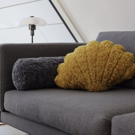 Cushions - Shell Lammfellkissen | Neuseeland | Geschoren | 35x50 Cm.