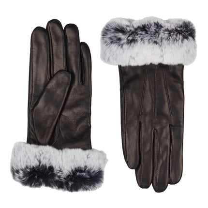 Gloves - Kassandra | Lederhandschuhe | Kaninchenfell