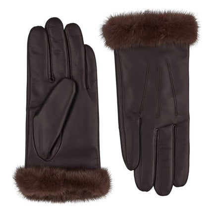 Gloves - Kendall | Lederhandschuhe | Nerzfell