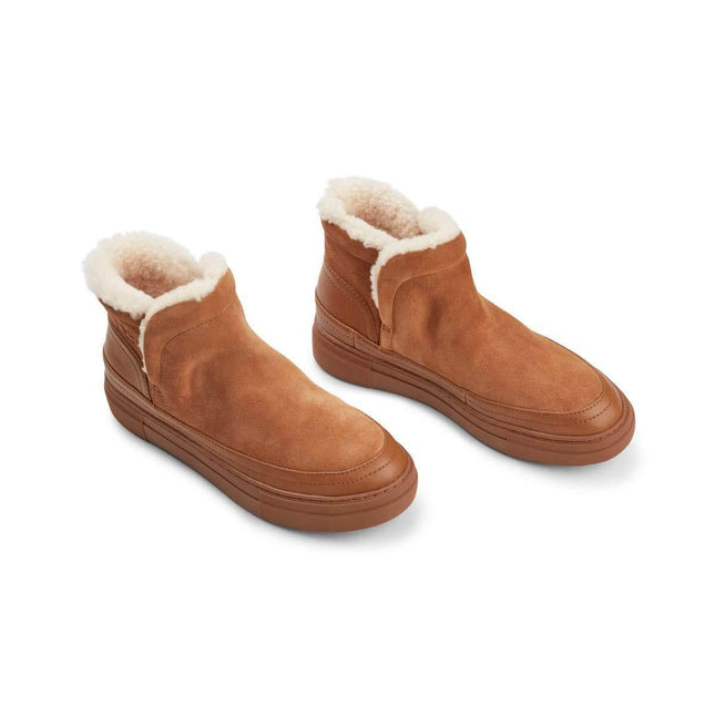 Schuhe - Kurze Stiefel Aus Lammfell
